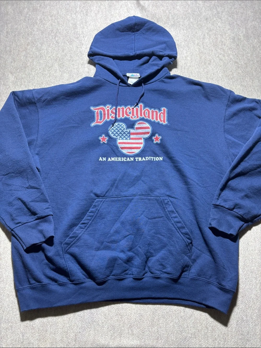 Disneyland Disney Parks Hoodie Pullover Sweater Blue XXL  (Pre-Owned) (18)